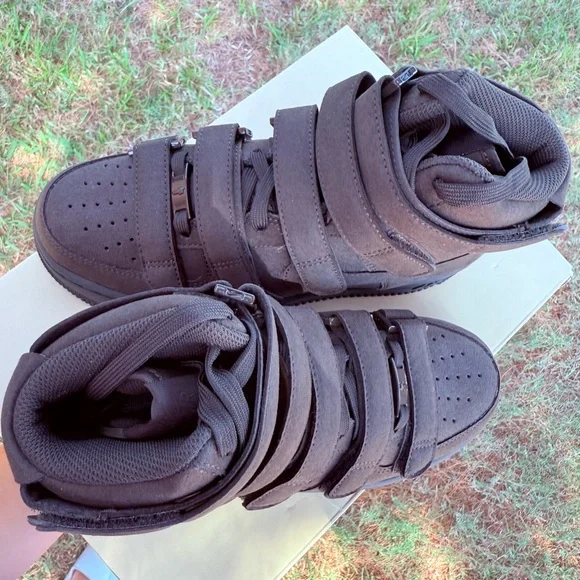 NEW! NIKE X BILLIE EILISH AIR FORCE 1 HIGH '07 SEQUOIA, Men’s 6, Women’s 7.5 NIB - Picture 4 of 6